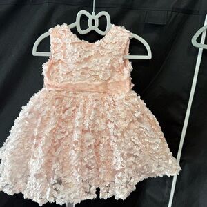 Adorable Pink Lace Baby Dress